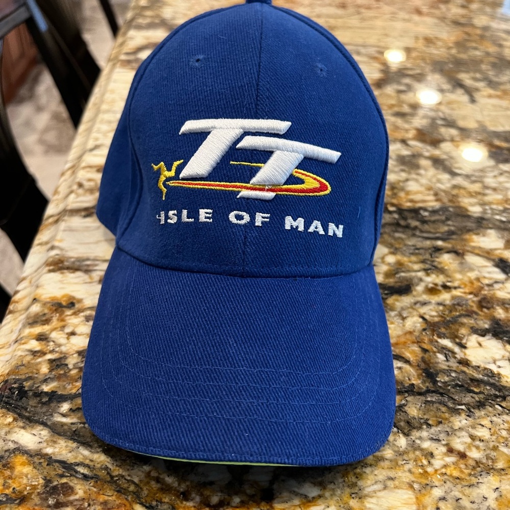 TT Isle of Man Blue Motorsport Cap